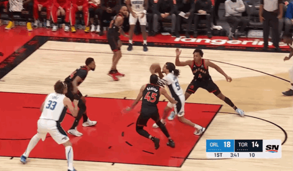  猛龙范弗利特三分绝杀步行者  